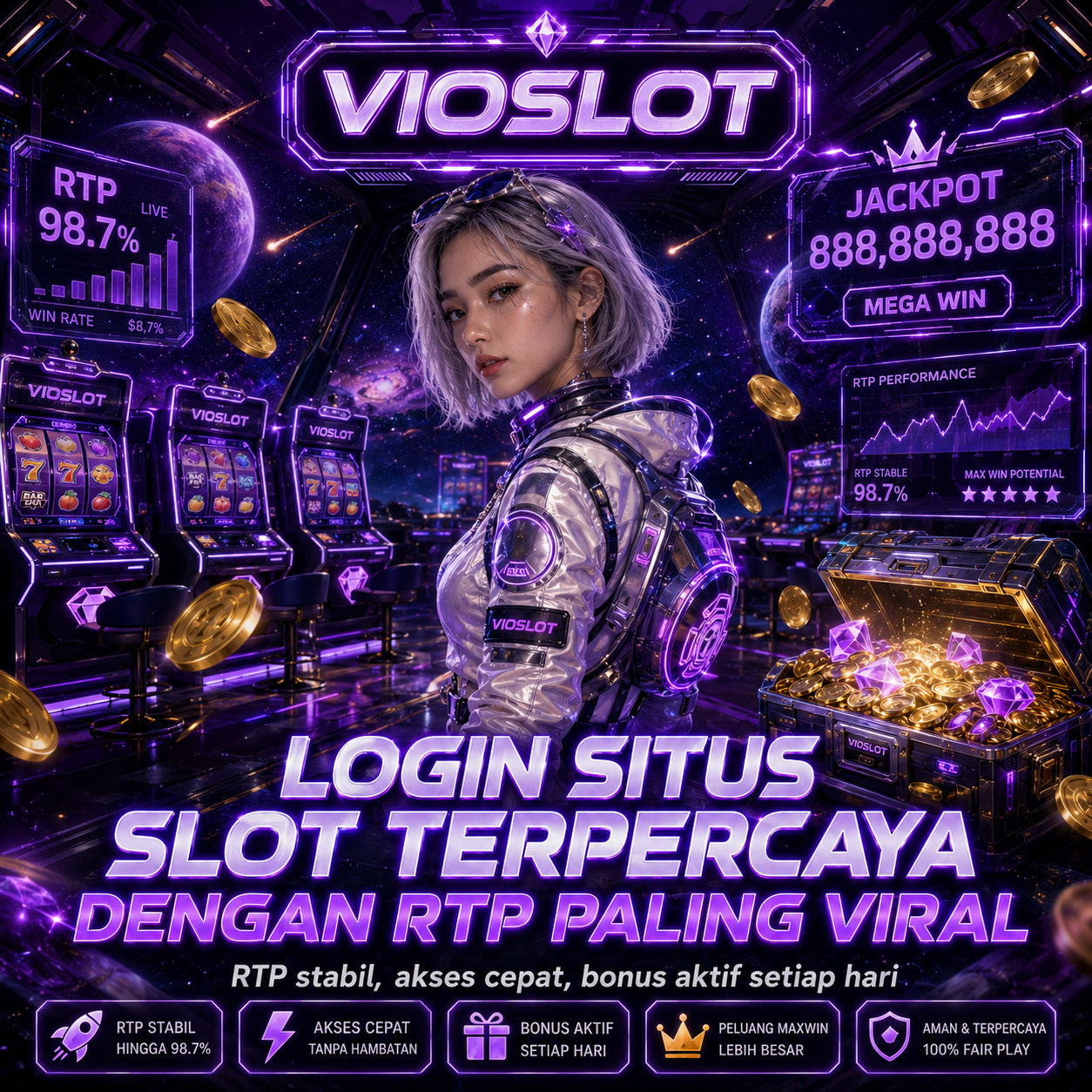 VIOSLOT : Login Situs Slot Terpercaya dengan RTP Paling Viral